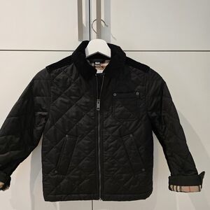 Burberry Black Quilted Kids Puffer Jacket